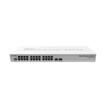 mikrotik switch mikrotik crs326   24g   2s+rm 26 puertos