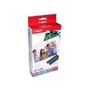 canon papel foto canon selphy kp   36ip 10x15 + tinta 36 hojas series cp