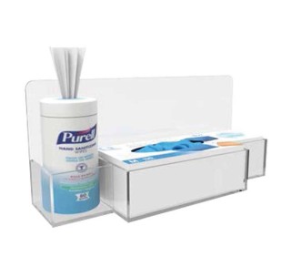 soporte deflecto gel desinf.+guantes gran