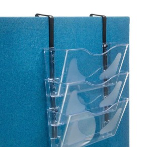 porta documentos colgante 3comp. a4 hor. transp.