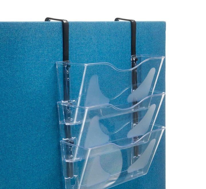 porta documentos colgante 3comp. a4 hor. transp.