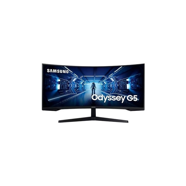 monitor led 34  samsung odyssey g5 g55t curvo black 165hz 1ms 1xhdmi 1xdp f sync
