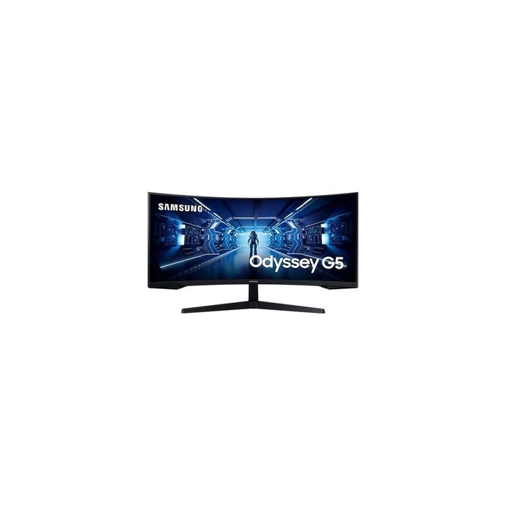 monitor led 34  samsung odyssey g5 g55t curvo black 165hz 1ms 1xhdmi 1xdp f sync