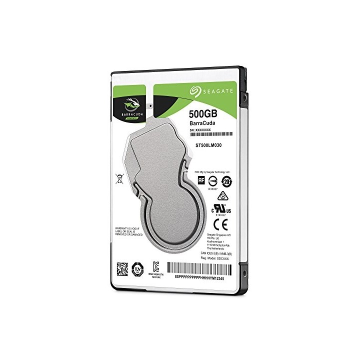 seagate disco duro interno hdd seagate st500lm030 500gb 2.5 pulgadas sata 7mm  5400rpm  buffer 128mb