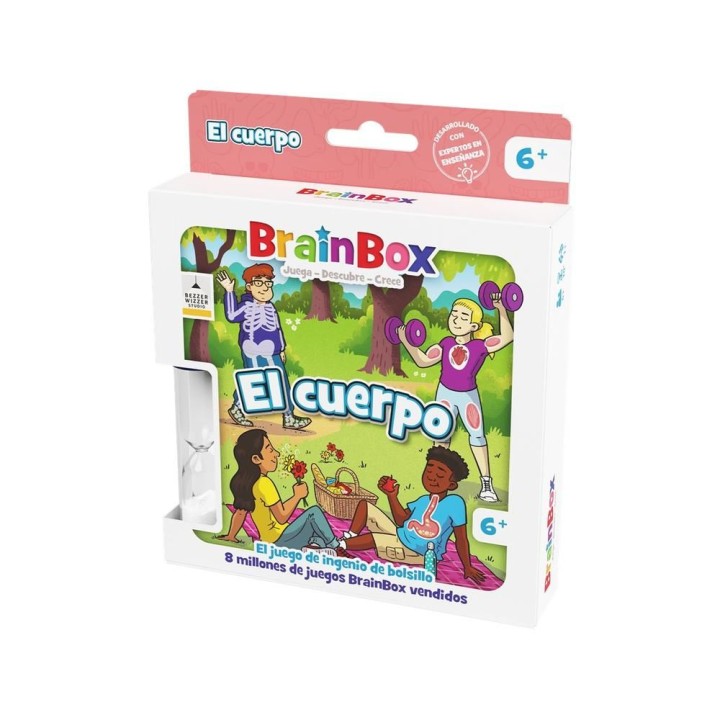 juegos juego de mesa brainbox pocket el cuerpo edad recomendada 6 a?os