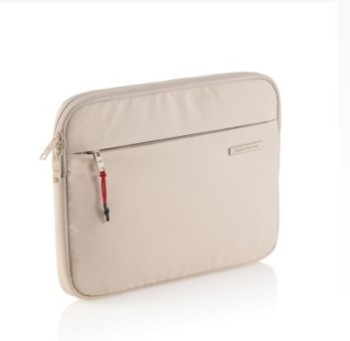 miquelrius funda para portatiles de 13/14 pulgadas beige bag to work miquelrius mr19566