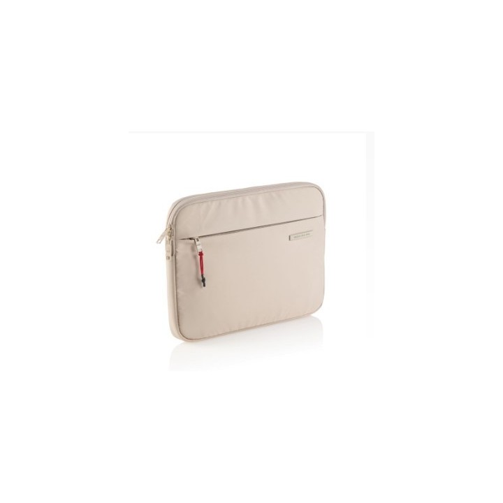 miquelrius funda para portatiles de 13/14 pulgadas beige bag to work miquelrius mr19566