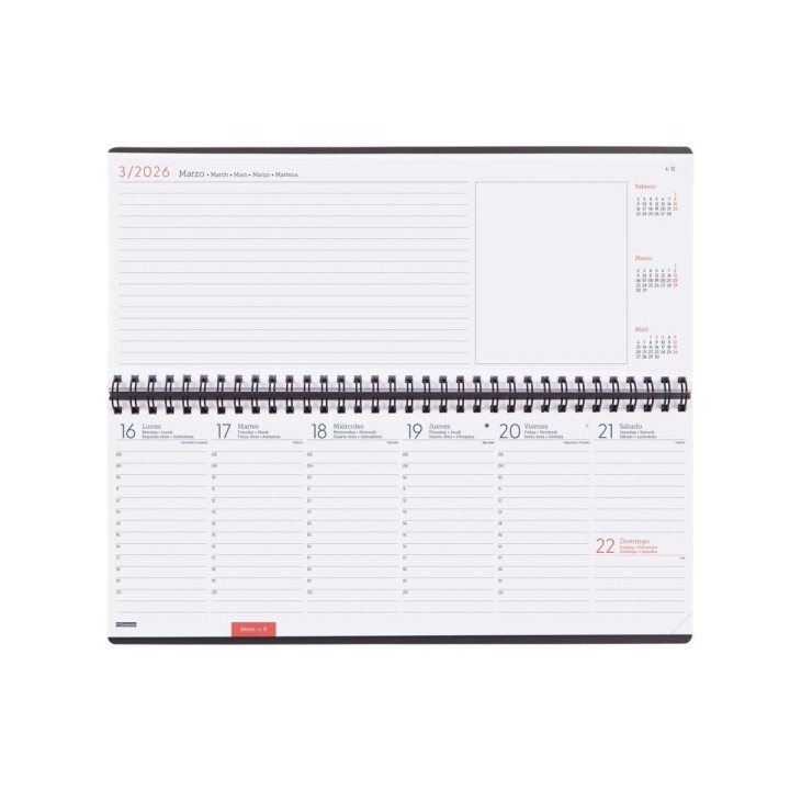 planif. 26 finocam sv/v+notas cast