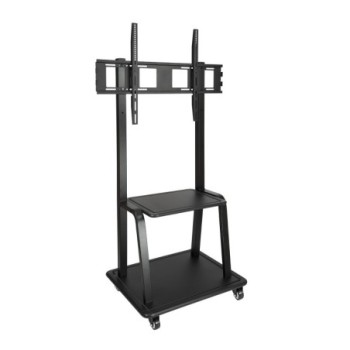 tooq soporte tv de suelo con ruedas tooq fs20100m   b 37 pulgadas   100 pulgadas carga maxima 150kg