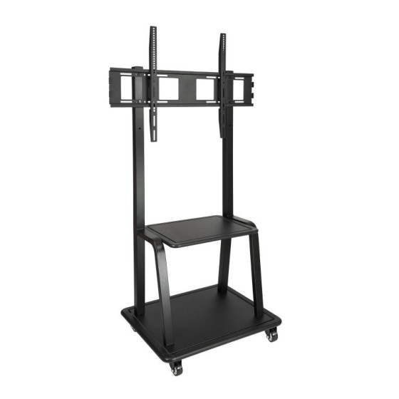 tooq soporte tv de suelo con ruedas tooq fs20100m   b 37 pulgadas   100 pulgadas carga maxima 150kg