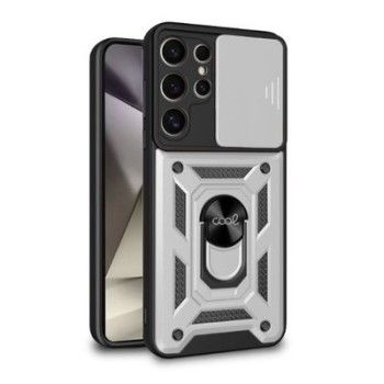 funda cool samsung s928 galaxy s24 ultra ring plat hard ring plata