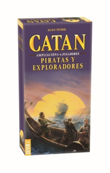 devir juego de mesa devir catan piratas y exploradores 5   6 jugadores