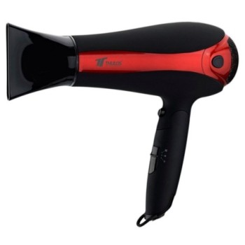 thulos secador de pelo thulos th   hd2000 negro   rojo 2000w ionico