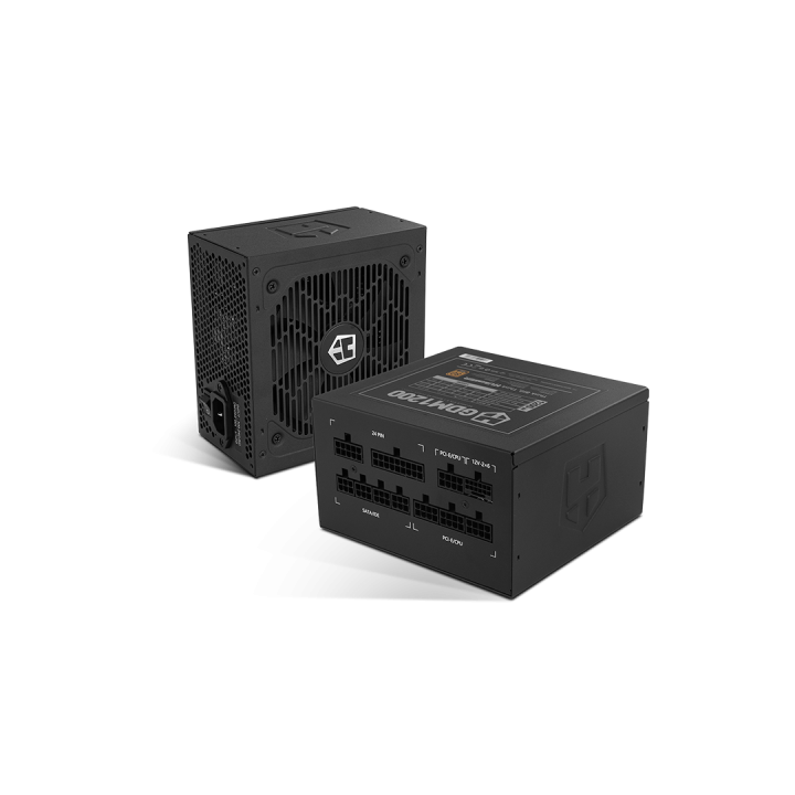 nox nox hummer gdm 1200w gold unidad de fuente de alimentacion 20+4 pin atx atx negro