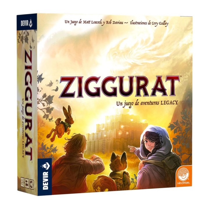 devir juego de mesa ziggurat
