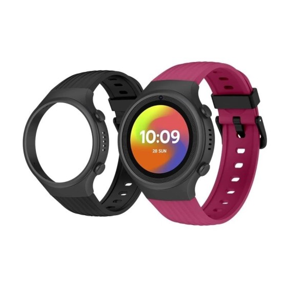 spc smartwatch smartee 4g junior 1.2 rosa + negra