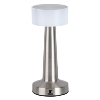 thulos lampara inalambrica led thulos th   oa4010 color plateado