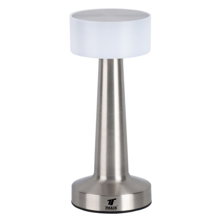 thulos lampara inalambrica led thulos th   oa4010 color plateado