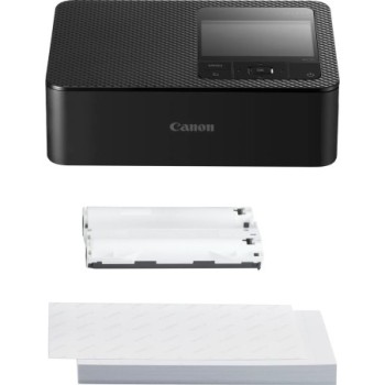 canon impresora fotografica canon selphy cp1500 bk print kit