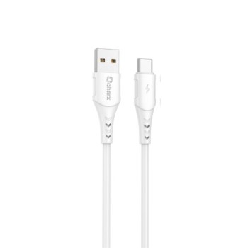 qcharx international cable qcharx lisbon usb a micro 24a   1 m   pvc blanco