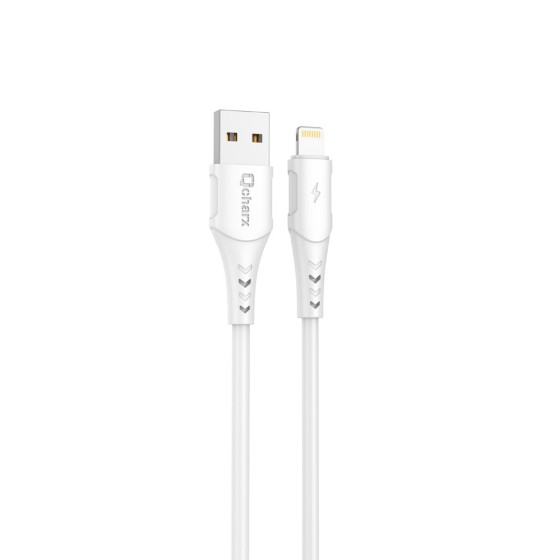 qcharx international cable qcharx lisbon usb a tipo c 3a   1 m   pvc blanco