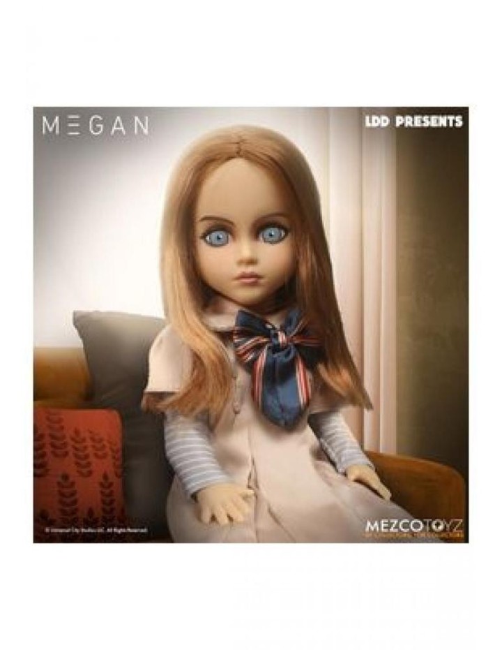 mezco toyz m3gan figura 25  5 cm m3gan living dead dolls
