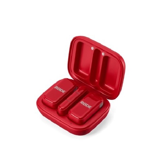 microfono rode wireless micro c red usb c 21h battery gainassist 21dba 73db