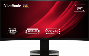 monitor viewsonic 34 qhd curvo hdmi dp 65w usb c usb rj45 multi ajus.altura