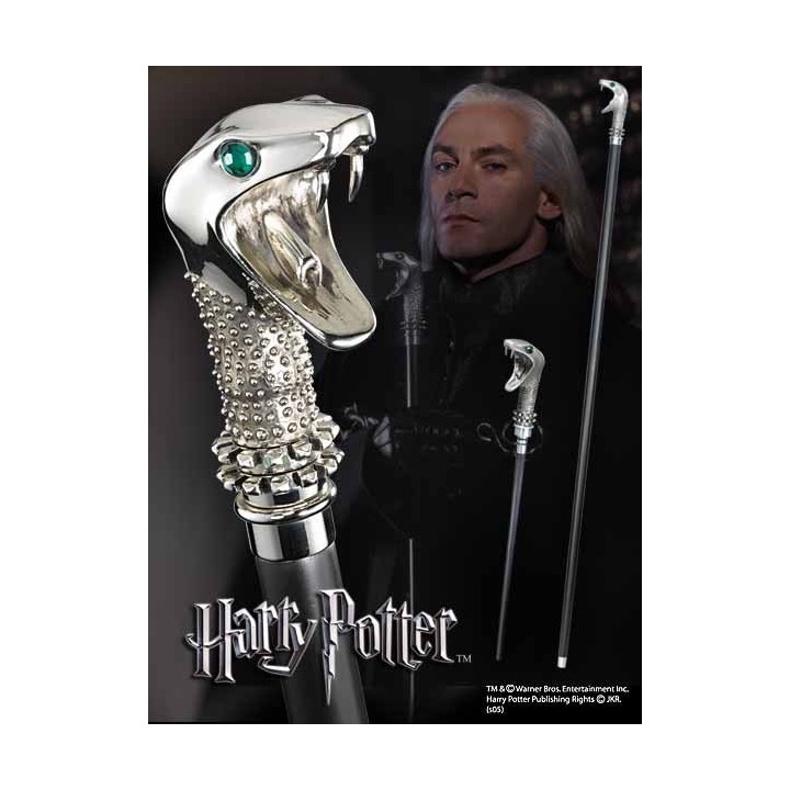the noble collection replica the noble collection harry potter lucius malfoy baston con varita ocult