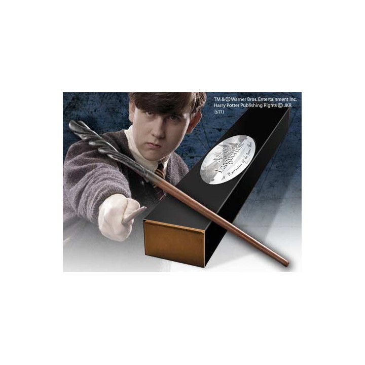 the noble collection replica the noble collection harry potter neville longbottom varita con caja y