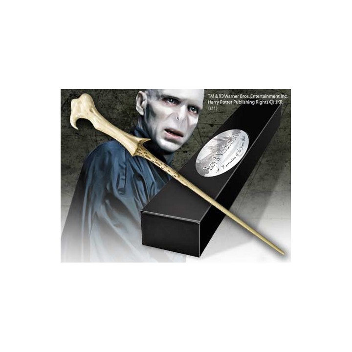 the noble collection replica the noble collection harry potter lord voldemort varita con caja y plac
