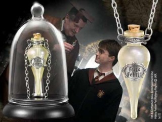 the noble collection replica the noble collection harry potter collar en cristal con cadena pocion s