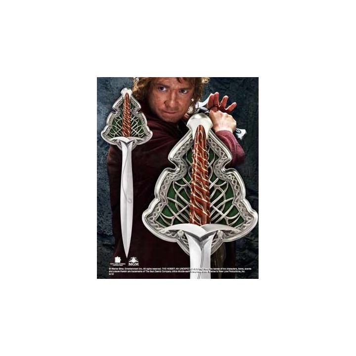 the noble collection replica espada de acero the noble collection el hobbit bilbo baggin dardo taman