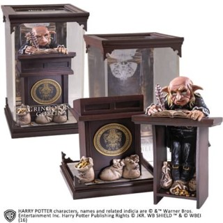 the noble collection figura the noble collection harry potter criaturas magicas goblin de gringotts