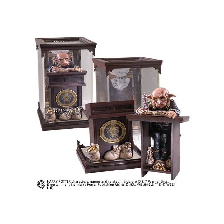 the noble collection figura the noble collection harry potter criaturas magicas goblin de gringotts