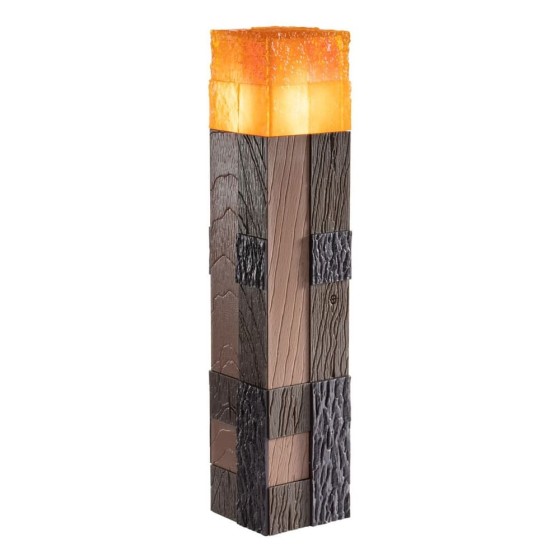 the noble collection replica the noble collection minecraft antorcha luminosa