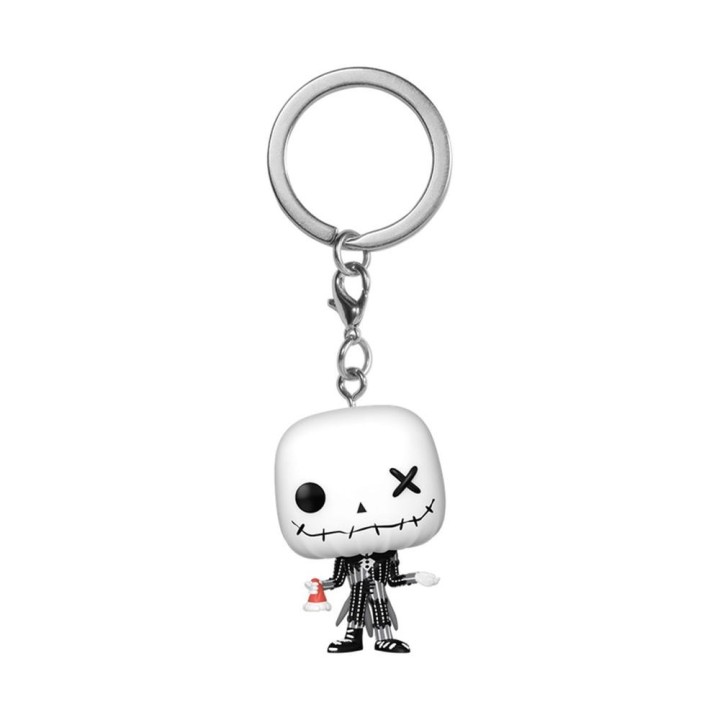 funko funko pop keychain disney  patchwork jack skellington