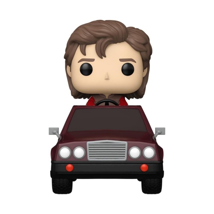 funko funko pop tv stranger things steve harrington con coche