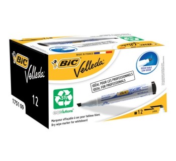 rotulad. piz blanca bic velleda 1751 negro