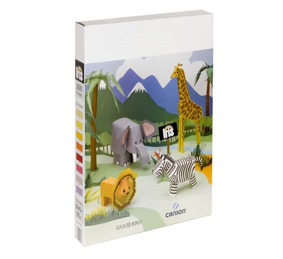 canson expositor 200h cartulina iris 50x65 185g surtido c  x8  canson c400080142