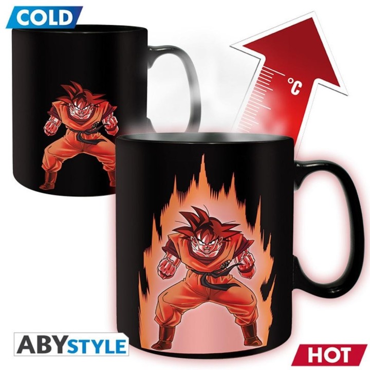 abystyle taza termica abystyle dragon ball z goku 460ml
