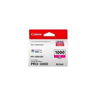 canon cartucho canon pfi   1000 m magenta pro   1000
