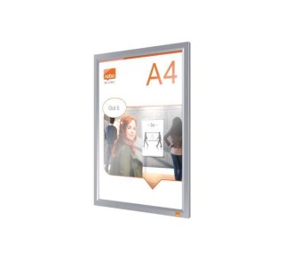 portaposter nobo impression pro a4 m/clip alu