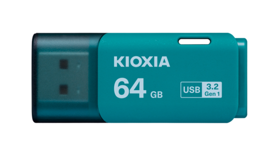 usb 3.2 kioxia 64gb u301 aqua
