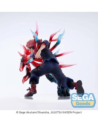 sega yuji itadori black flash version figura 15  5 cm jujutsu kaisen luminasta