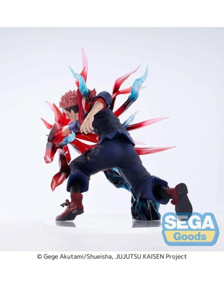 sega yuji itadori black flash version figura 15  5 cm jujutsu kaisen luminasta