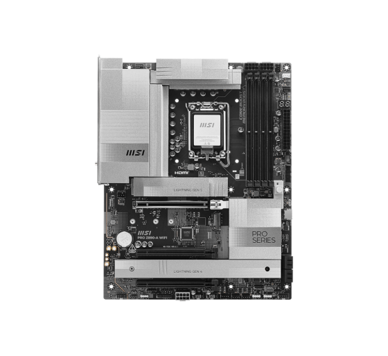 msi placa msi pro z890 a wifi,intel,1851,z890,4ddr5,256gb