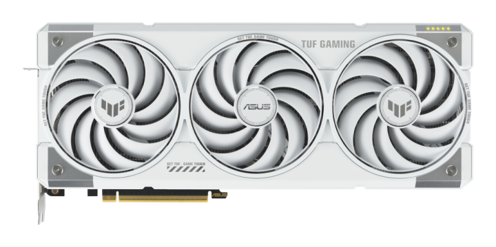 tarjeta grafica asus tuf rtx5070ti oc 16gb white gaming