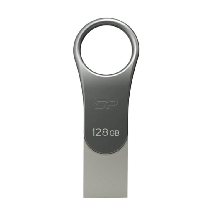 sp lapiz usb c80 usb c 3.2 128gb dual metalico