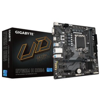 gigabyte gigabyte b760m h ddr4  rev. 1.0  intel b760 express lga 1700 micro atx